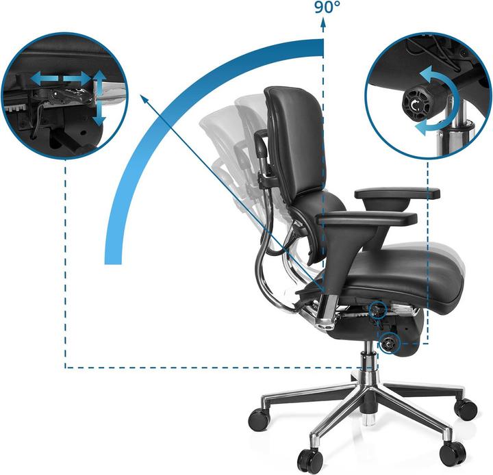 Actual product image Hjh Office Ergohuman Base