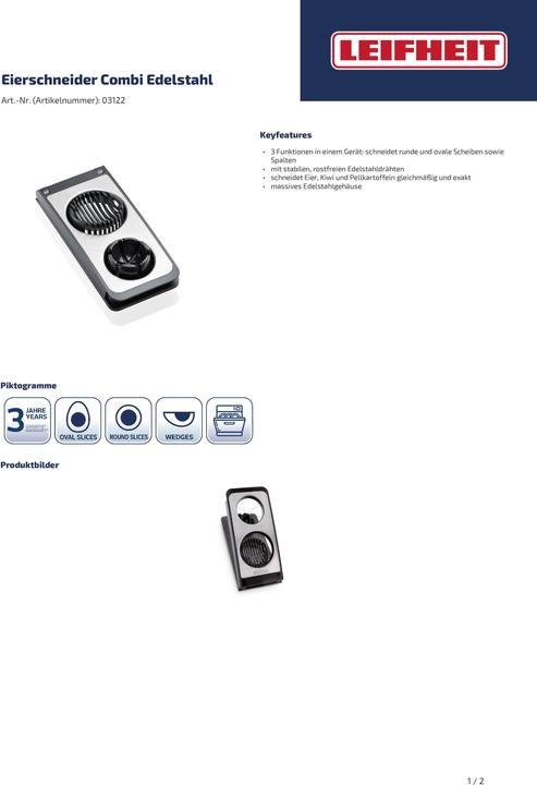 Actual product image Leifheit Combi ProLine