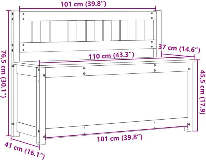 Produktbild VidaXL Erminie (110 cm)