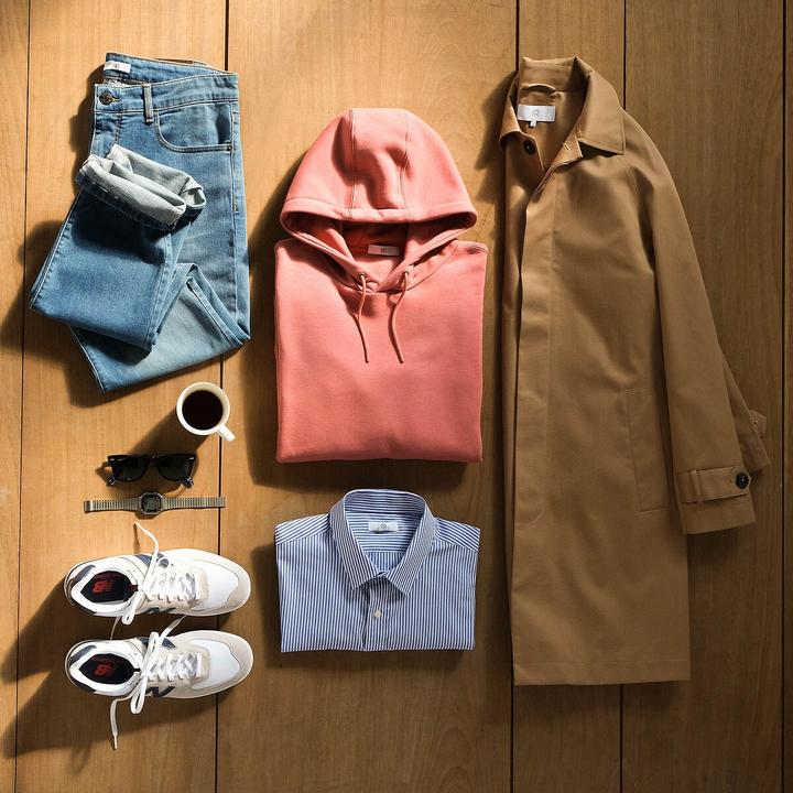 Immagine prodotto La Redoute Collections Camicia a righe con collo francese (L)