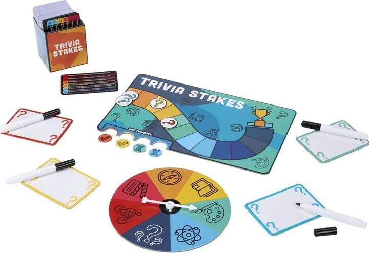 Produktbild Mattel Games Trivia Stakes Quizspiel (Deutsch)