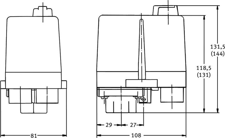 Produktbild Aircraft Druckschalter CONDOR MDR 3 / 4-6,3 A / 11 bar
