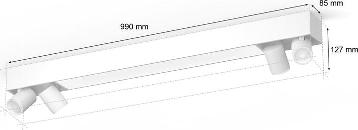 Actual product image Philips Centris (4400 lm, GU10)