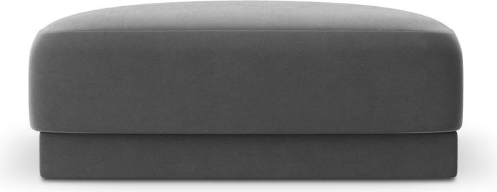 Micadoni Pouf Velours, "Miley", 1 Place, 90x90x40Fabriqué en Europe