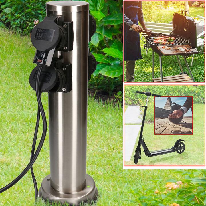 Immagine prodotto Max Hauri Colonna per prese da giardino maxGARDEN (4 x, Tipo 13)