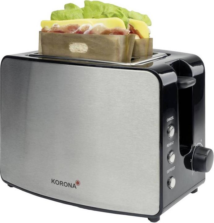 Korona Tostapane XXL con tasche per toast
