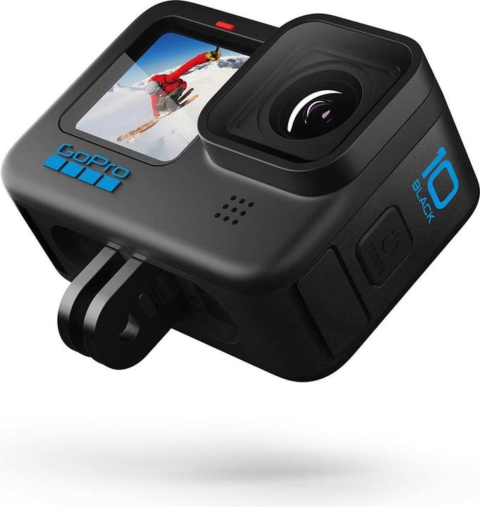 Produktbild GoPro HERO10 Black (inkl. 128 GB MicroSDXC-Karte) (60p, Bluetooth, WLAN)