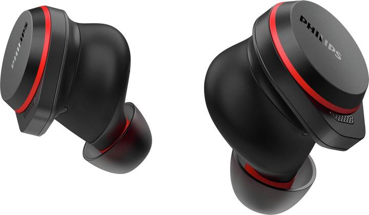 Productafbeelding Philips TAA7507BK/00 Echte draadloze sporthoofdtelefoon Bluetooth Zwart (ANC, 7 h, Draadloze)