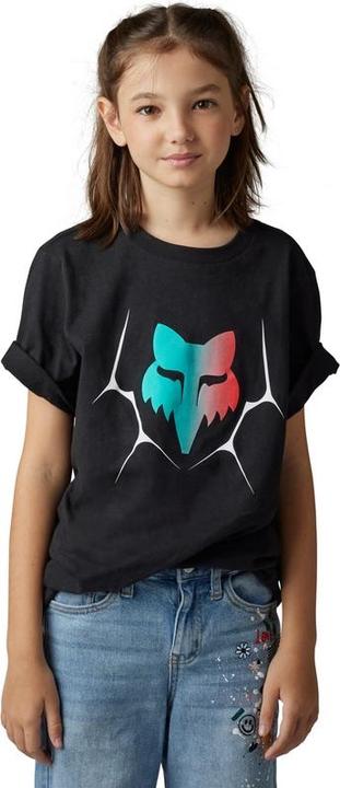 Fox Tee 23 Yth Syz Ss Blk Ym (M)