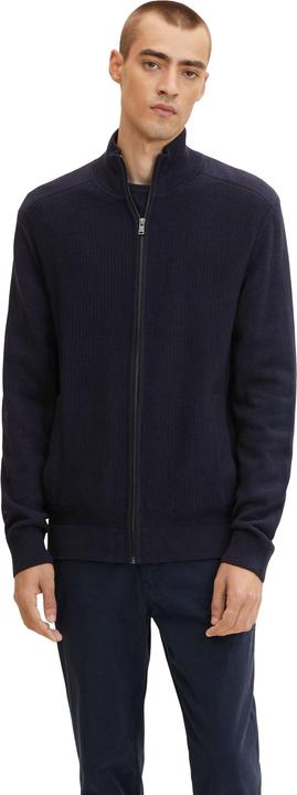 Actual product image Tom Tailor Jacke Strickjacke mit Stehkragen und seitlichen Eingrifftaschen (S)