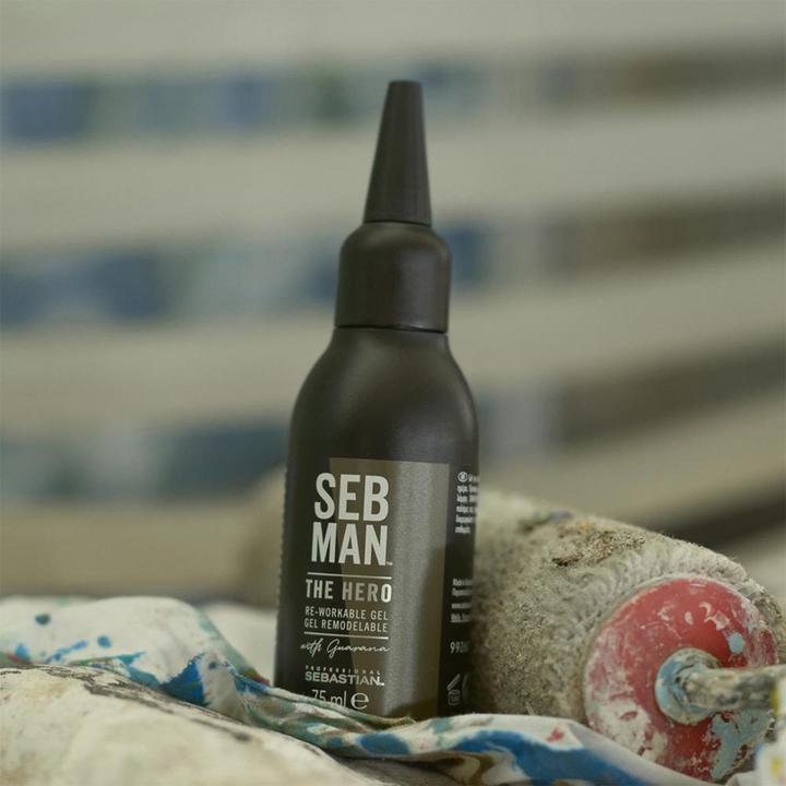 Image du produit Sebastian Le Hero Re-Workable Gel (Cire capillaire, 75 ml)