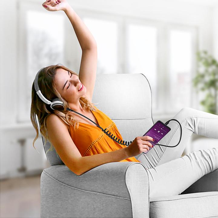Produktbild Puluz USB-C / 3.5mm Klinke Audiokabel (1 m, USB)