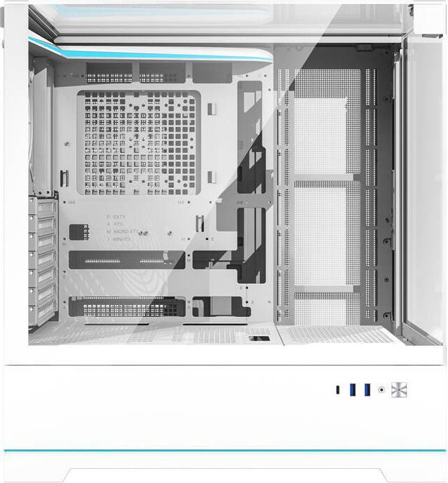 Produktbild Darkflash Tech Darkflash DY450 computer case without fans (white) (ITX, mATX, ATX)
