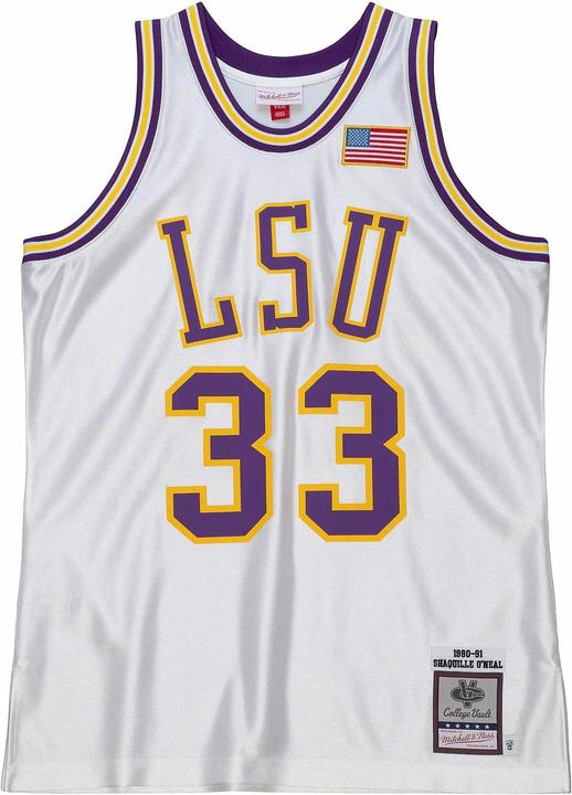 Mitchell & Ness Shaquille O'Neal LSU 1990-91 Authentic Swingman Jersey - M (M)