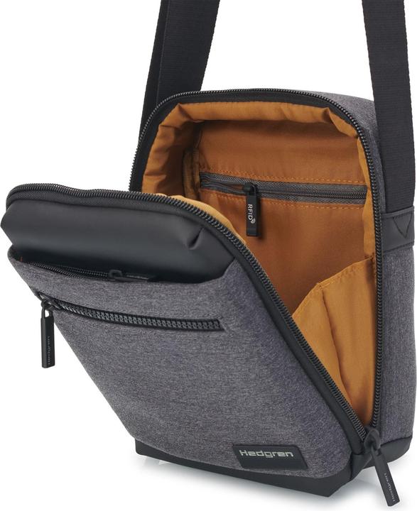 Actual product image Hedgren App Vertical Crossover Pouch 7" RFID - gray