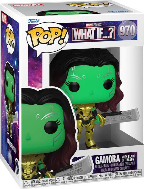 Actual product image Funko Pop! Marvel What If...? Gamora w/ Thanos Blade