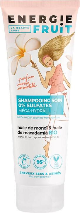 Immagine prodotto Energie Fruit - Shampooing Soin 0% Solfati Méga-Hydra (250 ml, Shampoo liquido)