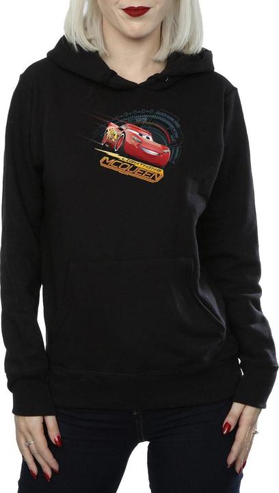 Immagine prodotto Disney Cars Lightning McQueen Felpa con Cappuccio Donna (S)