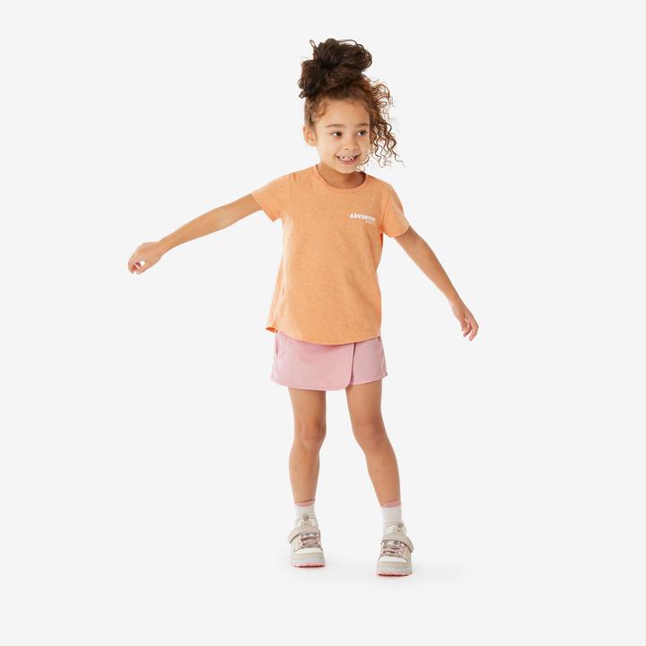 Image du produit Quechua Jupe short de randonnée - MH100 KID rose -enfant 2-6 ans