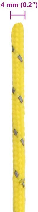 Image du produit VidaXL Cordes de tente avec tendeurs de corde 8 pcs. Réflectif 4 m 4 mm