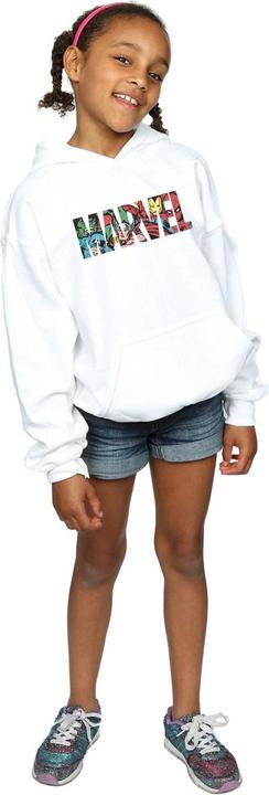 Image du produit - Sweat à capuche LOGO CHARACTER INFILL - Fille (140, 146)