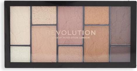 Actual product image Makeup Revolution London Reloaded Dimension Eyeshadow Palette - Eyeshadow 24.5 g Neutral Charm (Neutral Charm)