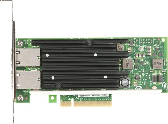 Image du produit Intel X540T2BLK Adaptateur serveur 2Port 10GBase-T RJ-45 cuivre PCIe 2.1 x8 x16 low profile full heig... (RJ45)