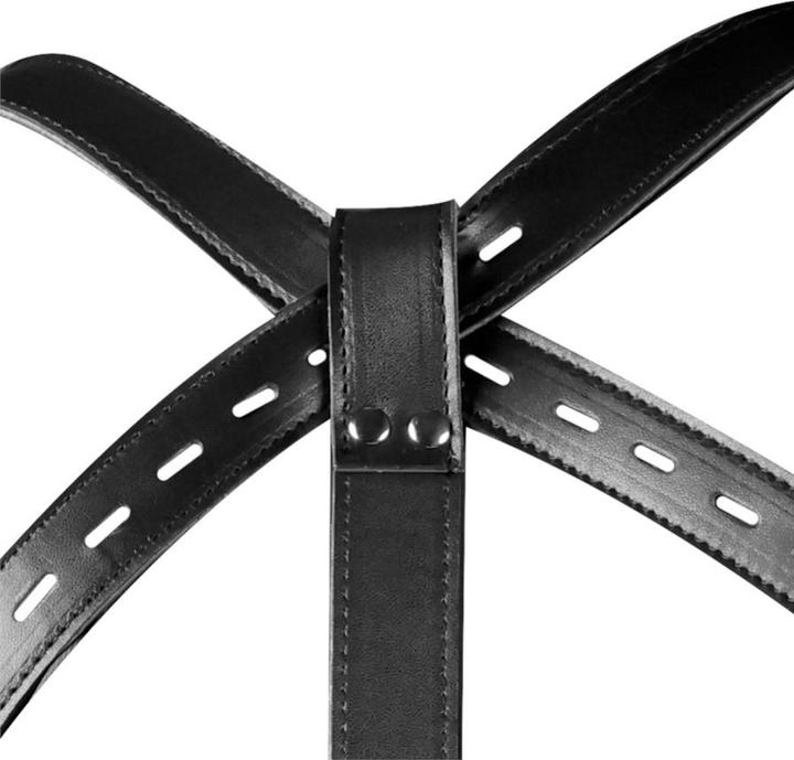 Actual product image Ouch! Body Harness with Thigh and Hand Cuffs