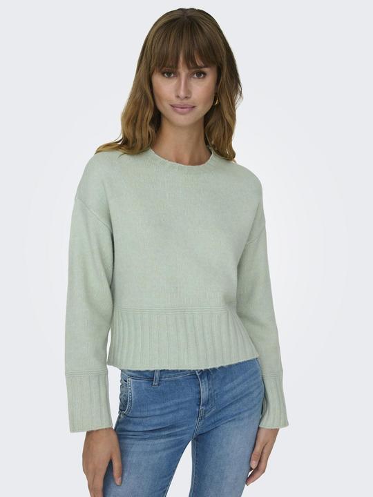 Produktbild Only Kurzer einfarbiger Strickpullover (M)