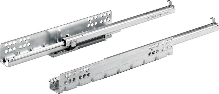 Actual product image Hettich Quadro 25 mit Silent System, 500 mm, links und rechts