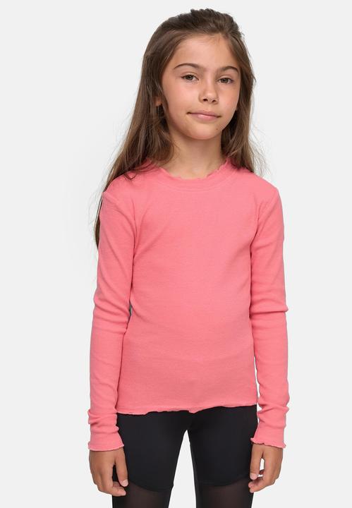 Actual product image Urban Classics Girls Short Rib Longsleeve (110)