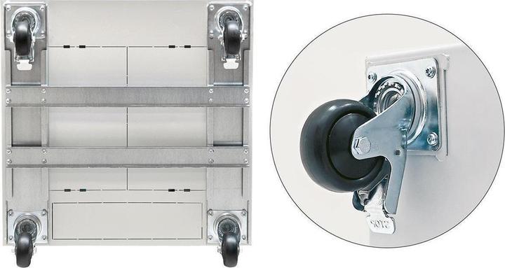 Immagine prodotto Triton RAX-RK-X88-X1 - Set di rulli con telaio di rinforzo per quadro di distribuzione 800x800, portata 45