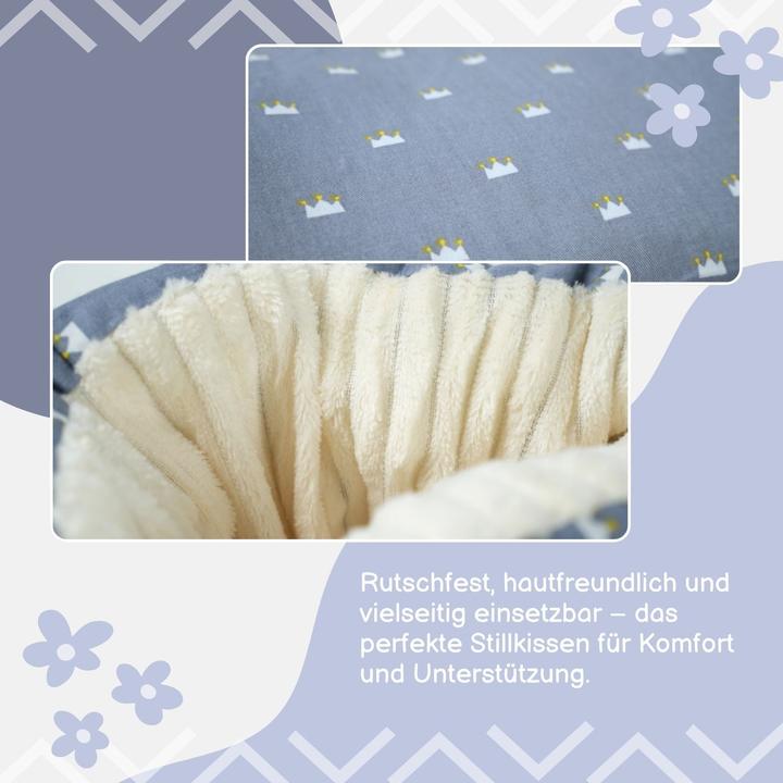 Produktbild Hermex Baby-Stillkissen Lagerungskissen Arm-Stützkissen Lagerungsrolle Entlastungspolster (26.50 cm)
