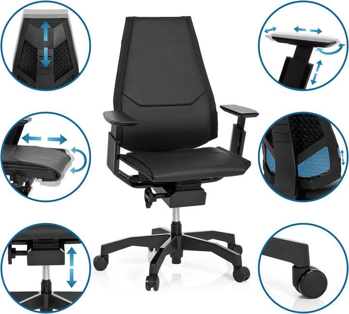 Actual product image Hjh Office GENIDIA BLACK