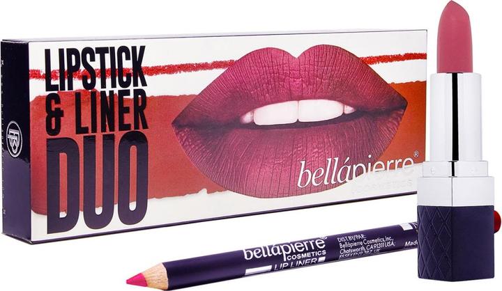 Bellapierre Cosmetics Kits - Lipstick & Liner Duo Antique Pink (Antique Pink)