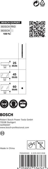 Image du produit Bosch Professional Zubehör Foret de centrage (7,15 mm)