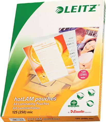 Produktbild Leitz Laminier-Folientasche (A4, 100 Stück, 125 µm)