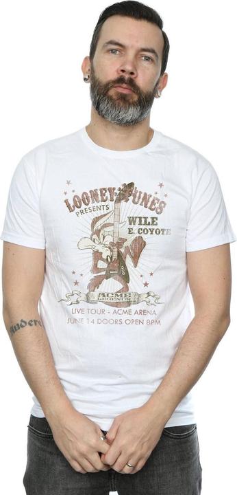 Immagine prodotto Looney Tunes Maglietta in cotone con chitarra di Wile E Coyote (3XL)