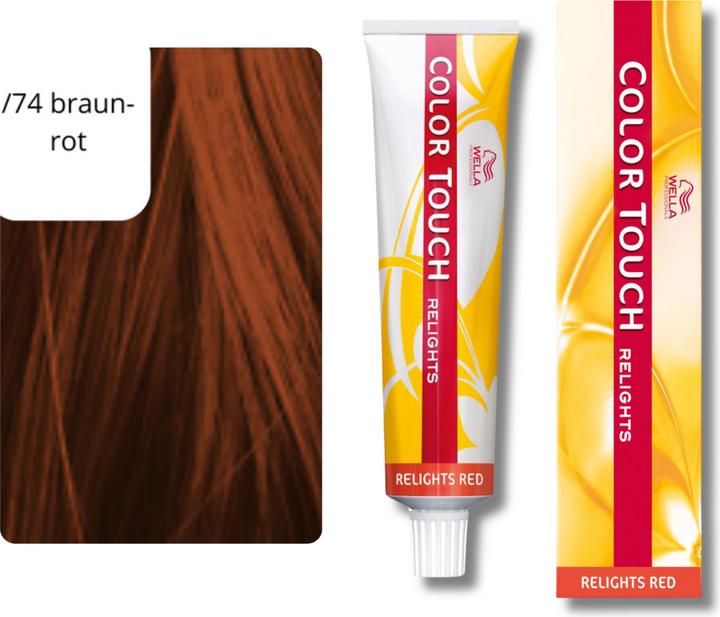 Produktbild Wella Color Touch Relights (Relights /74 braun-rot)