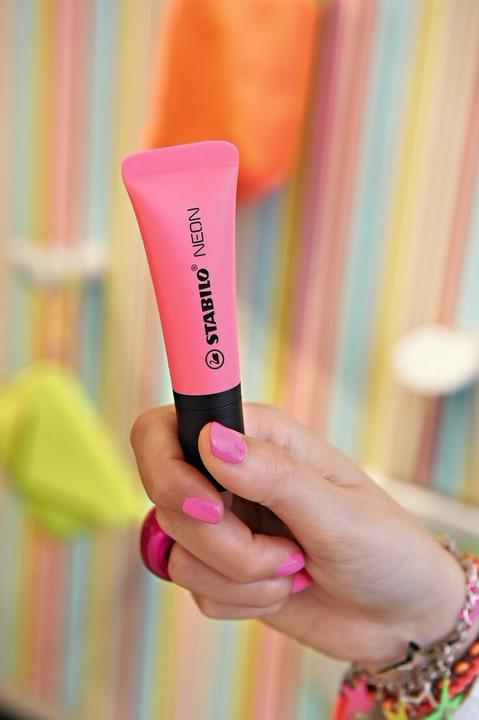 Image du produit STABILO Surligneur NEON (Orange, Jaune, Vert, Pink, 5 mm, 4 x)