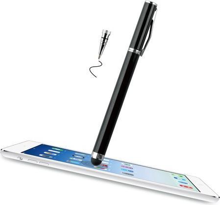 Actual product image Muvit Stylet Noir Avec Embout Pour Ecran Capacitif Fonction Stylo