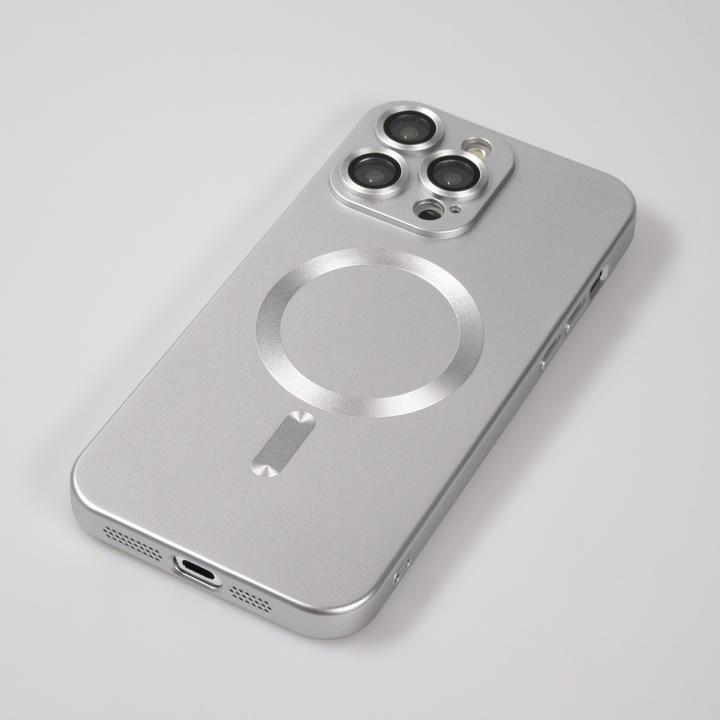 Produktbild PhoneLook Hülle Gummi weich mit Kameraschutzglas MagSafe (Apple iPhone 16 Pro)