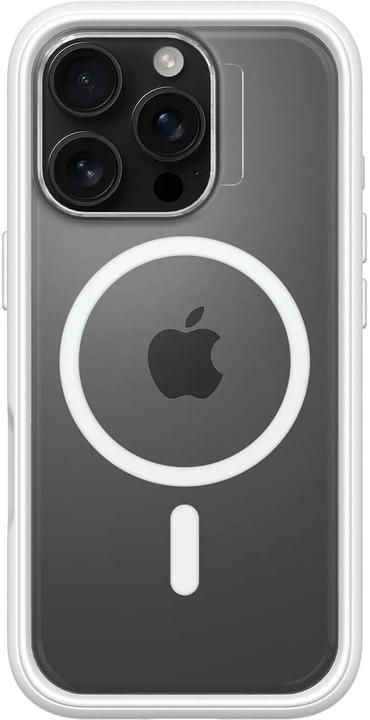 Actual product image RhinoShield Mod NX MagSafe iPhone 16 Pro White, drop-proof (Apple iPhone 16 Pro)