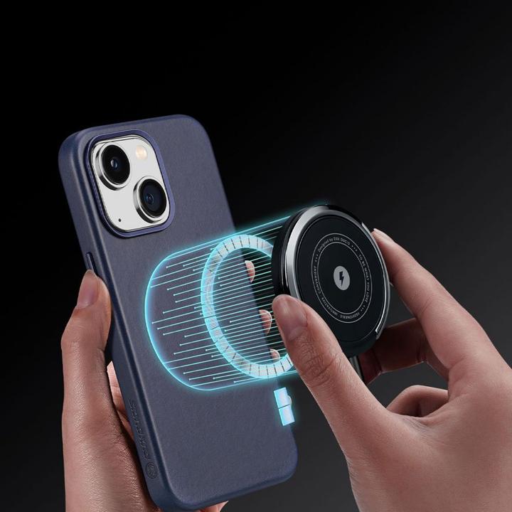 Actual product image Dux Ducis Naples Series Genuine Leather Case (Apple iPhone 14)