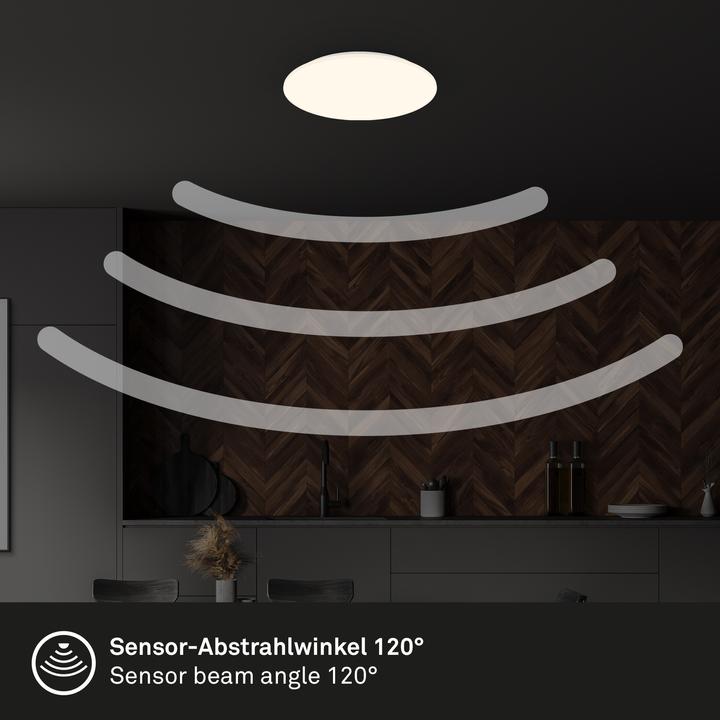 Produktbild Briloner LED Deckenleuchte,Sensor,weiss, LED/24W (2600 lm)