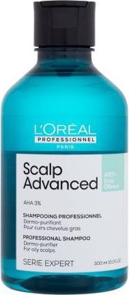Actual product image L'Oréal Paris L'Oréal Professionnel - Cleansing shampoo for oily scalp Scalp Advanced (Anti Oiliness Dermo (300 ml, Liquid shampoo)