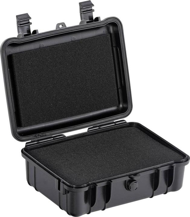 Actual product image Allit Universal foam case, 2.1 l, external LxWxH 225 x 180 x 85 mm, black.