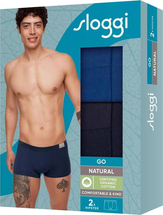Produktbild Sloggi Go Natural (S, 2er Pack)