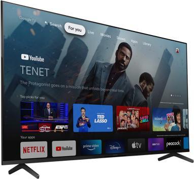 Image du produit Sony X80K | 4K Ultra HD | Contraste élevé (HDR) | Smart TV (Google TV) (50", LCD, 4K, 2022)