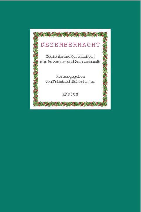 Actual product image Dezembernacht (German, Friedrich Schorlemmer, 2019)